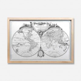 Cuadro Mappe Monde