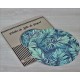 Pack Papel Plato de sitio/Individual Cuadrado Palma de Phoenix