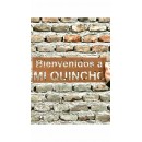 Cartel Bienvenidos a mi quincho